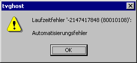 Automatisierungsfehler